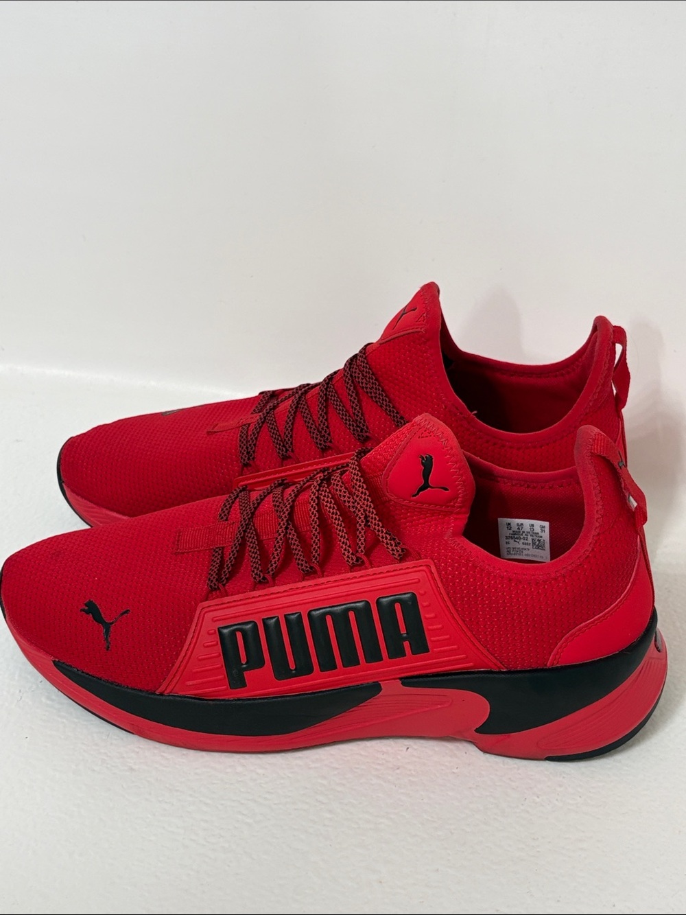 Puma Men’s Red and Black Performance Sneakers
